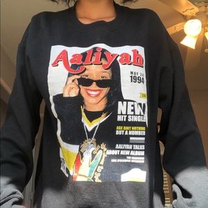 Aaliyah crew neck sweater❤️